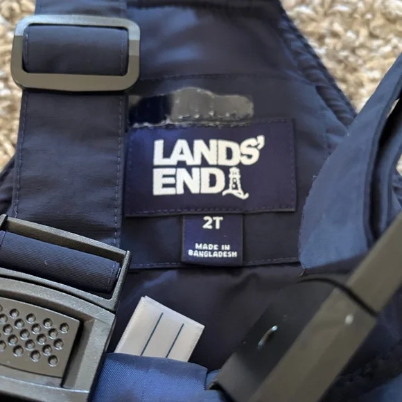 Snow pants size 2T navy blue could be used for boys or girls - Picture 3 of 5